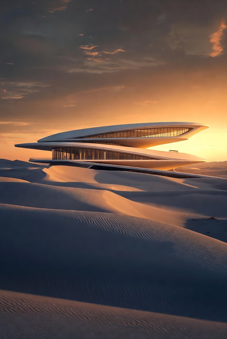 Architecture of the Horizon — desert residence